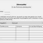 Beschluss Betriebsrat Vorlage Download Neu Muster Zum Download Stimmzettel Für Eine Listenwahl