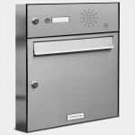 Beschriftung Briefkasten Vorlage Genial 1er Premium Edelstahl Briefkastenanlage Für Aufputz