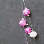 Beschriftung Schlüsselanhänger Vorlage Inspiration Rolling Pearls Schmuckkeramik