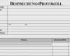Besprechungsprotokoll Vorlage Kostenlos Luxus Besprechungsprotokoll Vorlage Word Genial Vorteilspaket