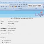 Besprechungsprotokoll Vorlage Word 2010 Wunderbar Besprechungen Erfolgreicher organisieren Und