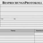 Besprechungsprotokoll Vorlage Word Kostenlos Beste Besprechungsprotokoll Vorlage Word Genial Vorteilspaket
