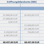 Bestandskonten Vorlage Inspiration Buchhaltung – Eröffnungsbuchungen Am Jahresanfang