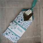 Bestecktasche Papier Vorlage Inspiration Bestecktaschen Basteln