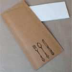 Bestecktasche Papier Vorlage Luxus Bestecktasche Papier