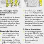 Bestellung Elektrotechnisch Unterwiesene Person Vorlage Schön Unterweisung Elektrische Betriebsmittel – Bau Von Hausern