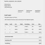 Bestellung Vorlage Excel Kostenlos Genial Angebot Für Freiberufler Vorlage &amp; Muster