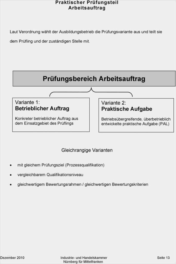 Betrieblicher Auftrag Zerspanungsmechaniker Vorlage Schön Abschlussprüfung Teil 1 2 Zerspanungsmechaniker In Pdf