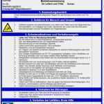 Betriebsanleitung Erstellen Vorlage Schön Großartig Betriebsanweisungen Vorlage Galerie