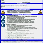 Betriebsanweisung Vorlage Kostenlos Hübsch Betriebsanweisung Schlagschere sofort Download