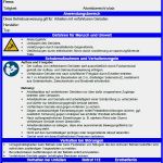 Betriebsanweisung Vorlage Kostenlos Luxus Checkliste Fahrgerüste Zum sofortigen Download