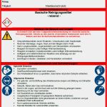 Betriebsanweisung Word Vorlage Süß Schön Betriebsanweisungen Vorlage Fotos