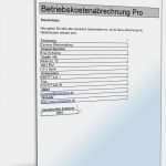 Betriebskostenabrechnung Vorlage österreich Inspiration Betriebskostenabrechnung Pro Unter Excel