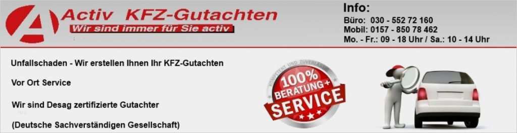 Beweissicherung Vorlage Süß Activ Kfz Gutachter