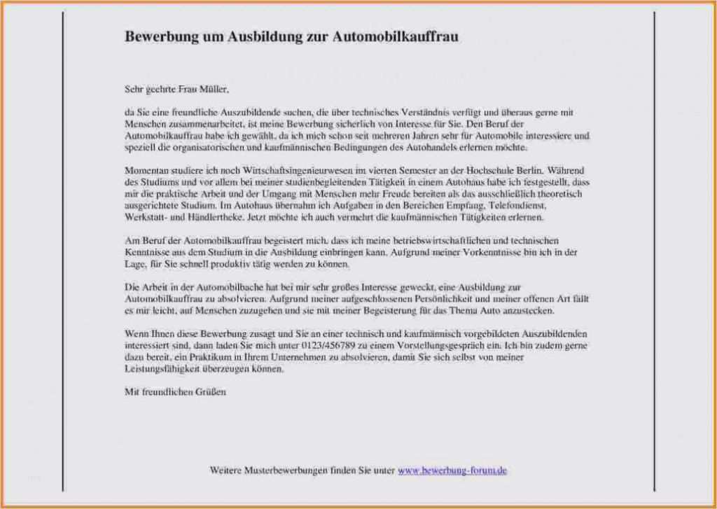 Bewerbung Als Kfz Mechatroniker Praktikum Vorlage Cool Bewerbungsschreiben Praktikum Vorlage 25 Bewerbung