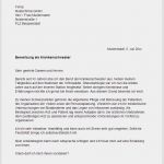 Bewerbung Als Krankenschwester Vorlage Hübsch Bewerbungsschreiben Muster Bewerbungsschreiben