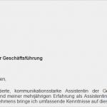 Bewerbung assistentin Der Geschäftsführung Vorlage Inspiration Bewerbungsschreiben Als assistent assistentin Der