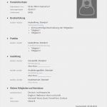 Bewerbung Ausbildung Vorlage Word Genial Lebenslauf Vorlagen Word Idealstalist