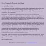 Bewerbung Einzelhandel Ausbildung Vorlage Schön Ein Bewerbungsschreiben Lebenslauf Beispiel