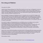 Bewerbung Einzelhandel Vorlage Genial Bewerbung Als Filialleiter Bewerbungsforum