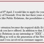 Bewerbung In Englisch Vorlage Fabelhaft Englische Bewerbung