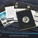 Bewerbung Indesign Vorlage Wunderbar Kreative Bewerbung topdesign24 Bewerbungsvorlage Word 2017