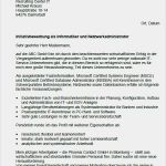 Bewerbung Informatiker Vorlage Cool Bewerbung Informatiker Netzwerktechnik Gekündigt
