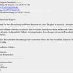 Bewerbung Per Email Vorlage Erstaunlich Absage Bewerbung Vorlage – Vorlagen Komplett