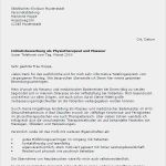 Bewerbung Praktikum Physiotherapie Vorlage Schönste Neues 32 Bewerbung Physiotherapeut Ausbildung Beispiel