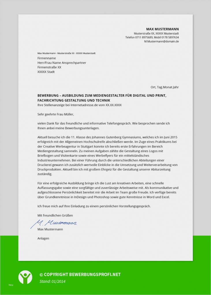Bewerbung Praktikum Vorlage Word Gut Bewerbungsschreiben Ausbildung Praktikum