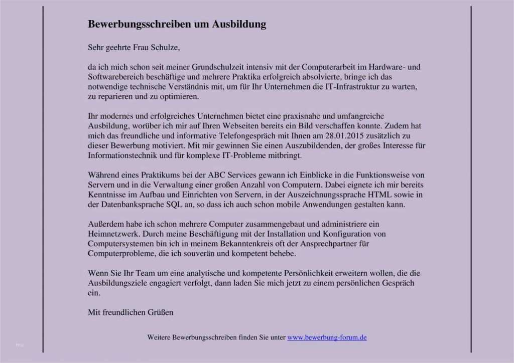 Bewerbung Technischer Zeichner Ausbildung Vorlage Fabelhaft Bewerbungsschreiben – Muster Für Erstellung