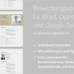 Bewerbung Vorlagen Word Erstaunlich Bewerbung Muster & Vorlagen Bewerbungsprofi Net