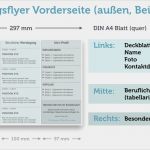 Bewerbungsflyer Vorlage Word Bewundernswert Bewerbungsflyer Kandidatenkick Für Jobmessen