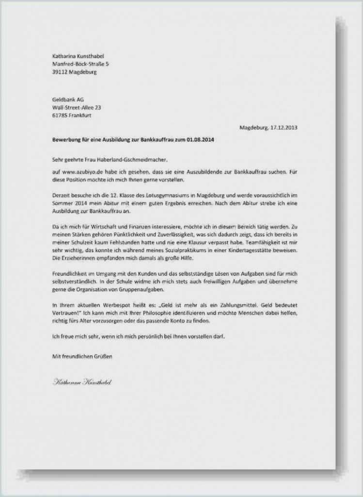 Bewerbungsschreiben Verwaltungsfachangestellte Vorlage Schön Neueste Bewerbungsschreiben Ausbildung