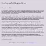 Bewerbungsschreiben Vorlage Industriemechaniker Schönste Landschaftsgärtner Bewerbung Muster Für 2 Ausbildung