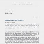 Bewerbungsschreiben Vorlage Initiativbewerbung Angenehm Bewerbung Muster &amp; Vorlagen Kostenlos Herunterladen