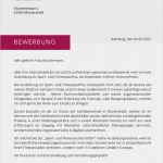 Bewerbungsschreiben Vorlage Word 2018 Elegant Bewerbung 2018 Anschreiben Muster Meinebewerbung