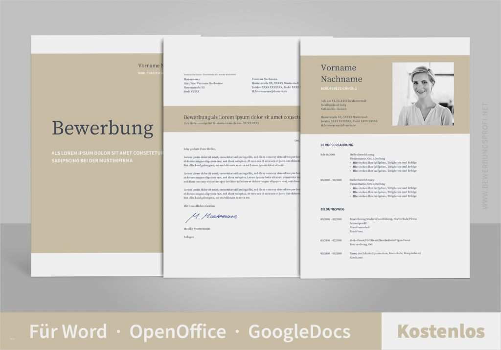 Bewerbungsschreiben Word Vorlage Großartig Bewerbung Muster &amp; Vorlagen Bewerbungsprofi Net