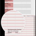 Bewirtungsbeleg Vorlage Excel Wunderbar Provisionsabrechnung Vorlage Zum Gratis Download Für Excel