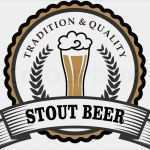 Bier Etikett Vorlage Angenehm Retro Bier Etikett Vektorgrafik