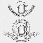 Bier Etikett Vorlage Luxus Bier Etikett — Stockvektor © Art L I