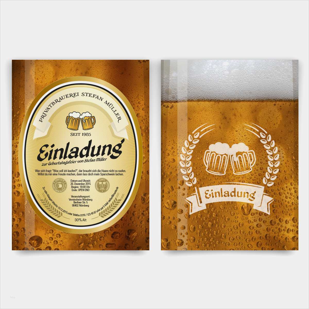 Bier Etikett Vorlage Word Erstaunlich Einladungskarten Zum Geburtstag Als Bieretikett Bier