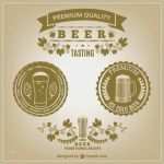 Bier Etiketten Vorlagen Download Hübsch Weinlese Bier Etiketten