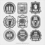 Bier Etiketten Vorlagen Kostenlos Großartig Verschiedene Vintage Bier Etiketten