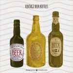 Bierflaschen Etiketten Vorlage Kostenlos Gut Bierflaschen Mit Klassischen Stil