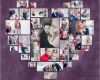 Bilder Collage Vorlage Wunderbar Heart Collage Template Psd Wedding T