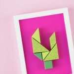 Bilderrahmen Basteln Vorlage Gut Tasche Falten Aus Papier – Wohn Design