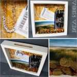 Bilderrahmen Basteln Vorlage Luxus Kreativ Oder Primitiv Ikea Ribba Schaukasten Spardose