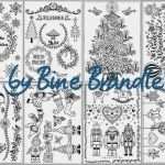 Bine Brändle Vorlagen Bewundernswert Vorlagenmappe Fröhliche Weihnachten Bine Brändle