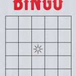 Bingo Vorlage Zum Ausdrucken Schön Bingo Vorlage